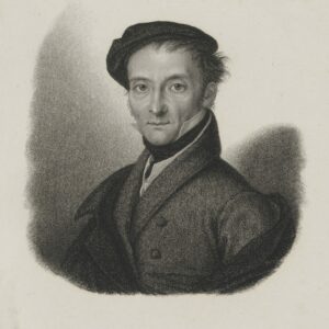 Porträt Ludwig Buchhorn, Kupferstich